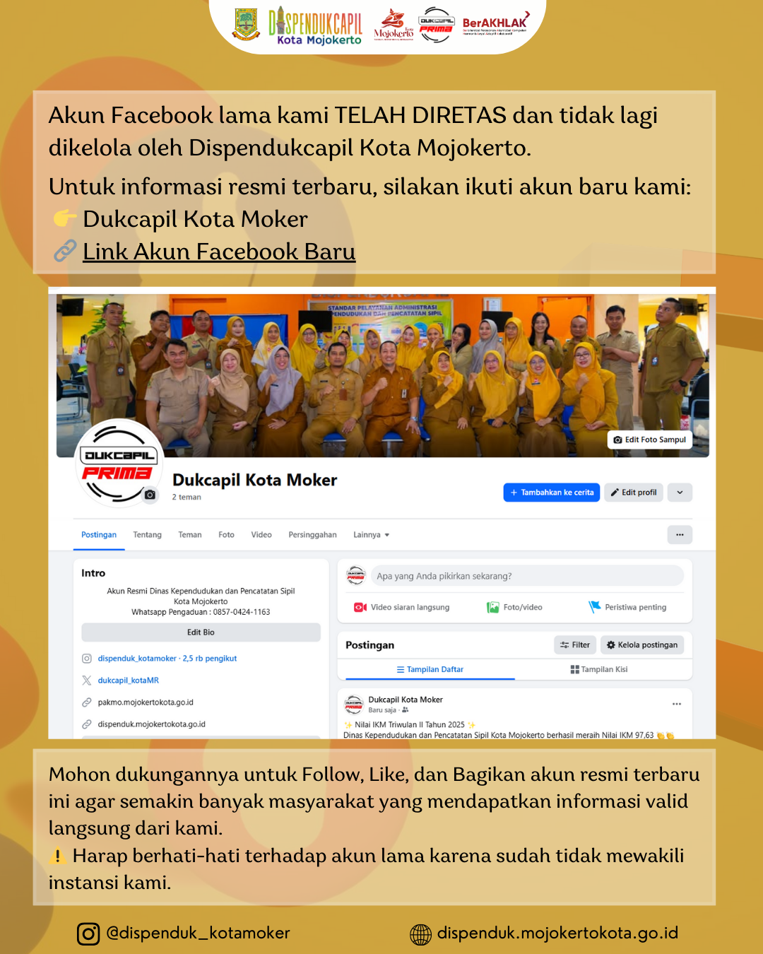 Dispendukcapil Kota Mojokerto